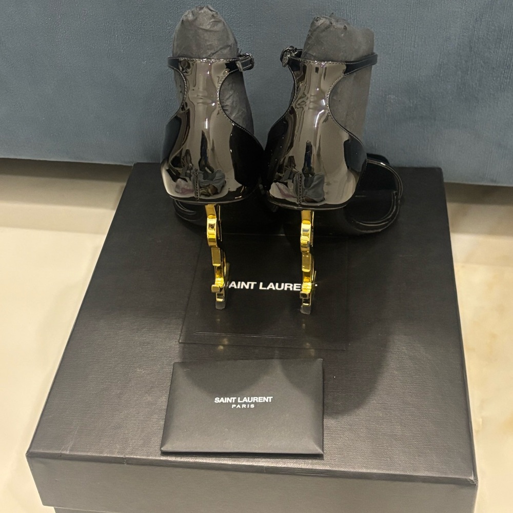 YSL Black Opyum Heels - Picture 4 of 16